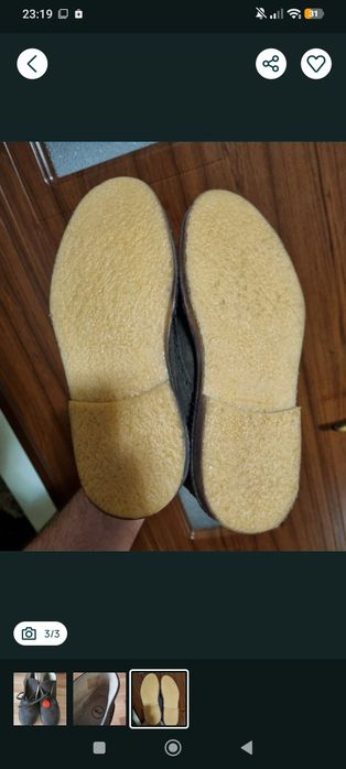 Pantofi baiat piele naturala intoarsa 37