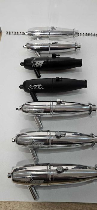 Toba Tuning "MEGA" Made in ITALY, din aluminiu, pt. motoare Nitro 1/8