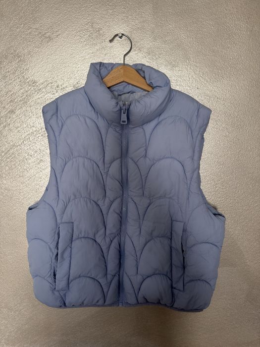 Vestă Zara scurta albastru deschis marimea XS