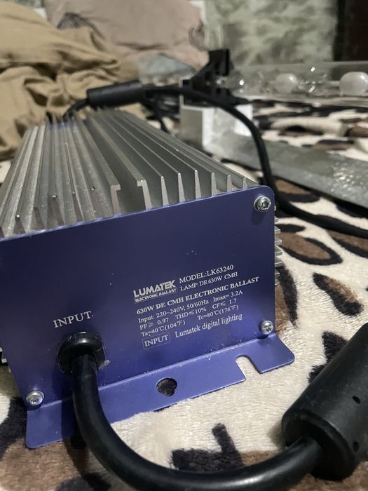 Lumatek 630W DE CMH – Set complet, aproape nou