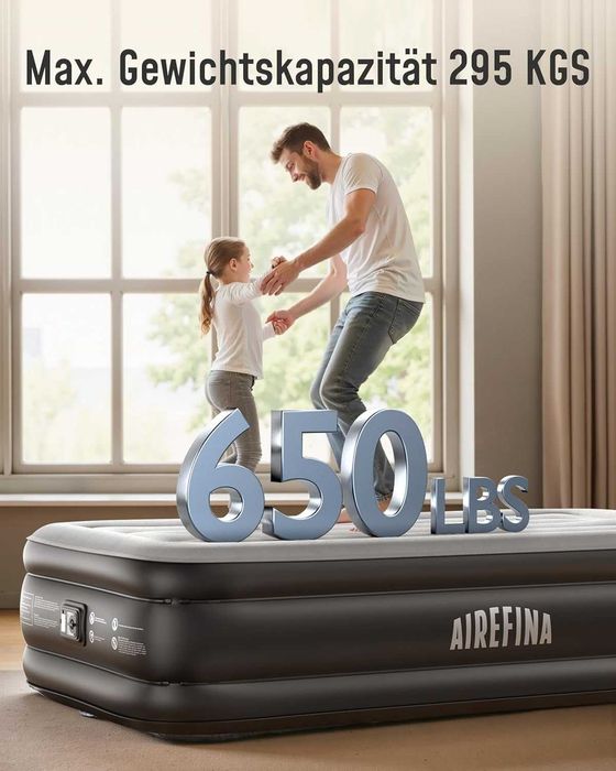 Saltea(Pat) gomflabil 1 pers(190x99x46cm) Airefina, REDUS de la 600Ron