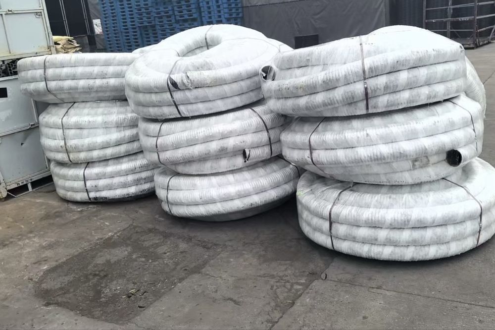 Дренажна тръба с геотекстил ф110 sn8  Септични ями Септичен Резервоар