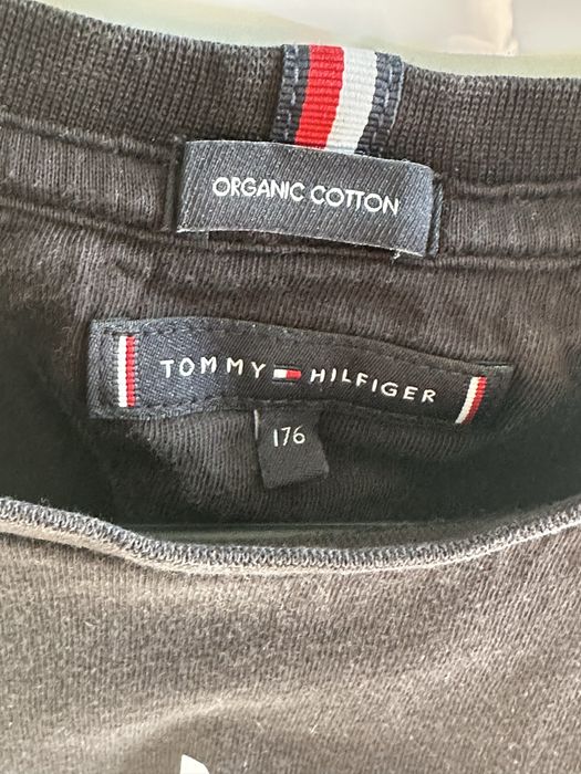 Tricou Tommy Hilfiger original, mărime 176, bumbac organic