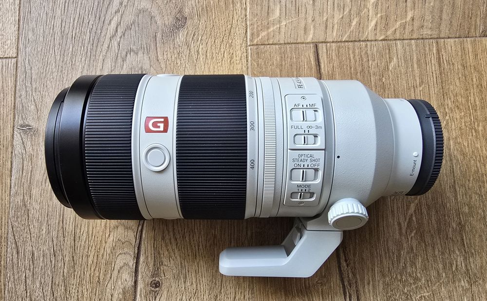 Обектив Sony FE 100-400 mm f/4.5-5.6 GM OSS калъф и UV filter подарици