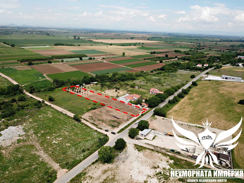 Под наем земя, парцел, паркинг 3037кв.м. в Асеновград, първа линия