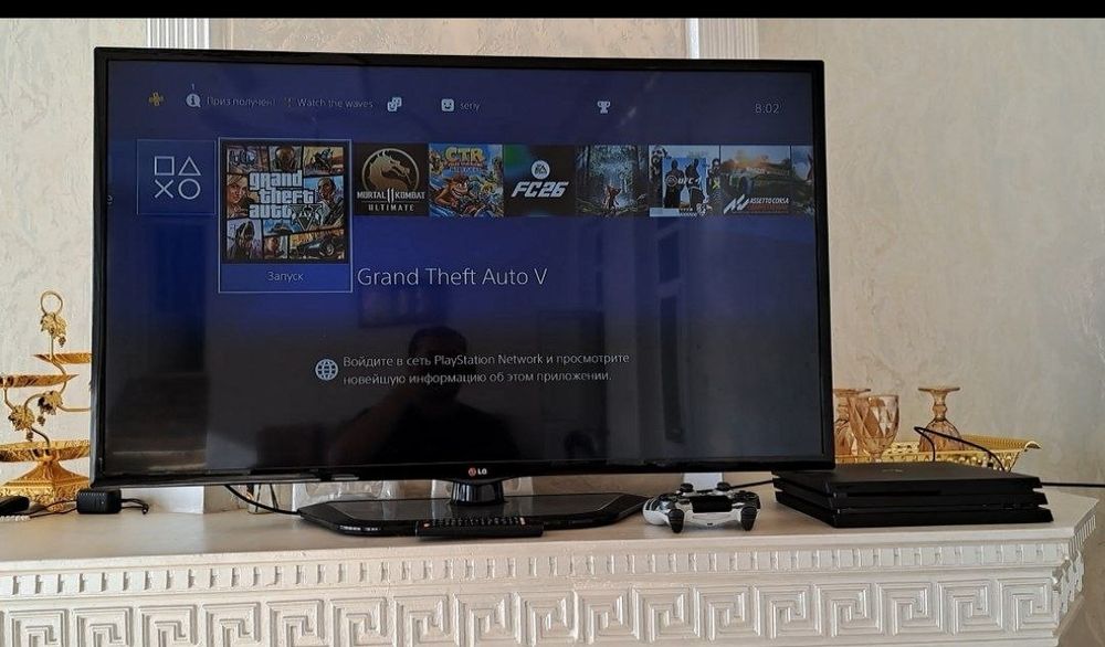 Прокат! PS4 + TV, 300.000 сум за сутку