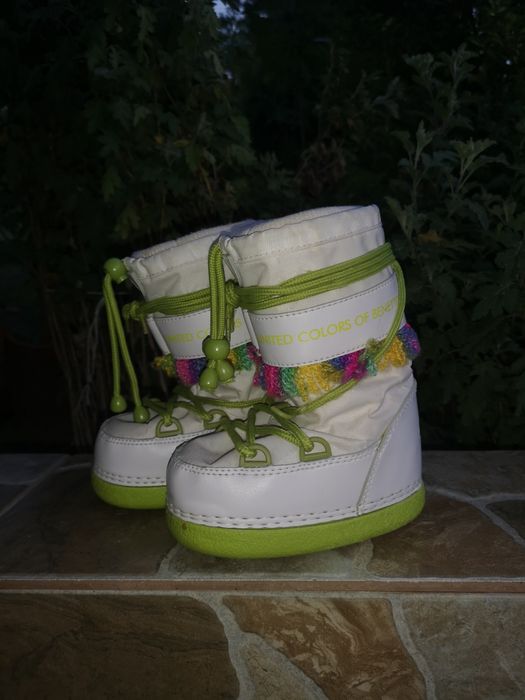 Апрески Benetton, гумени ботуши