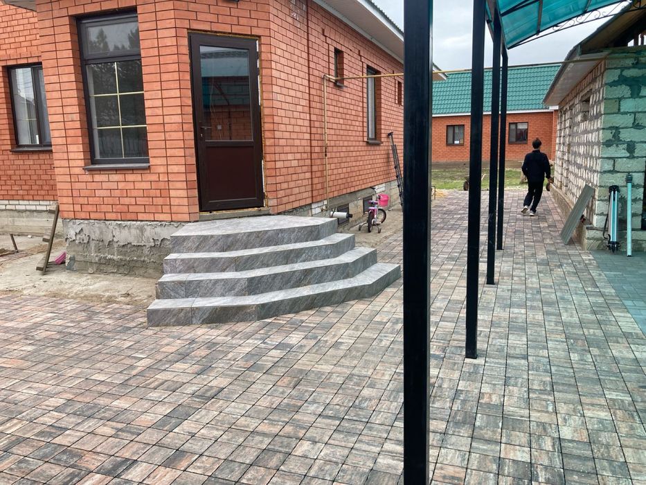 Брусчатка укладка
