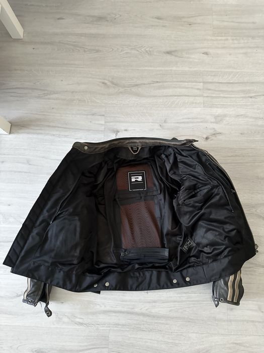 Geaca moto piele Richa Retro Racing 3 marima 48 eu