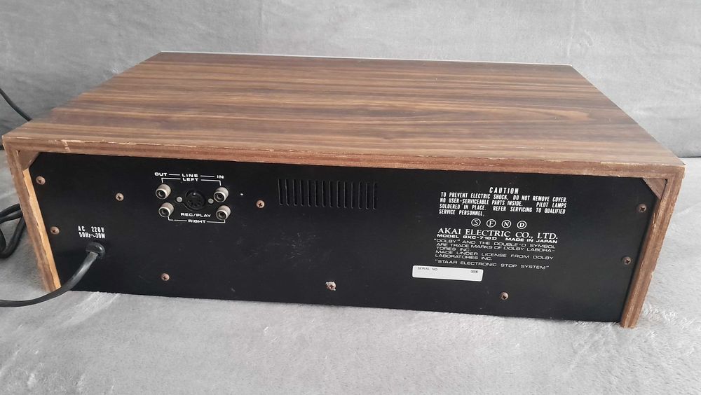 AKAI GXC-710D  vintage Hi-Fi deck casetofon   *1978