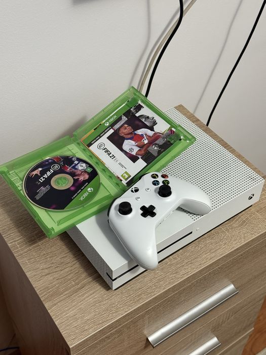 Xbox ONE S 512 GB (FIFA 21) Controller Alb +1 Cadou