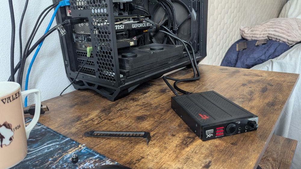 Placă de sunet SoundBlaster X-FI Titanium (SB0880) cu modulul frontal