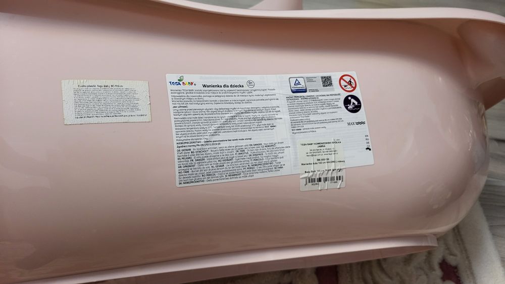 Cadă+suport + termometru inclus