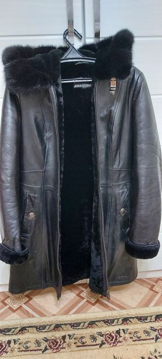 Продается дублёнка кожаная