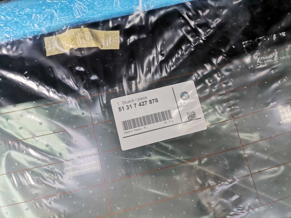 НОВО OE BMW Задно Стъкло Багажник Зелено БМВ G20 M3 G80 Седан 7427878