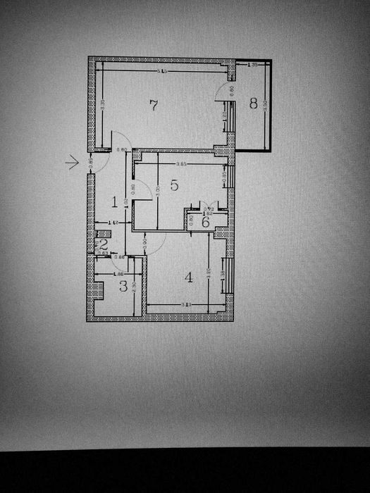 Apartament 2 camere, 52,20 mp in Targoviste