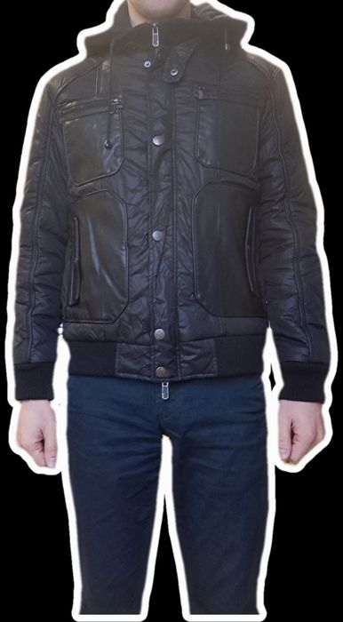 Мъжко черно яке, размер М