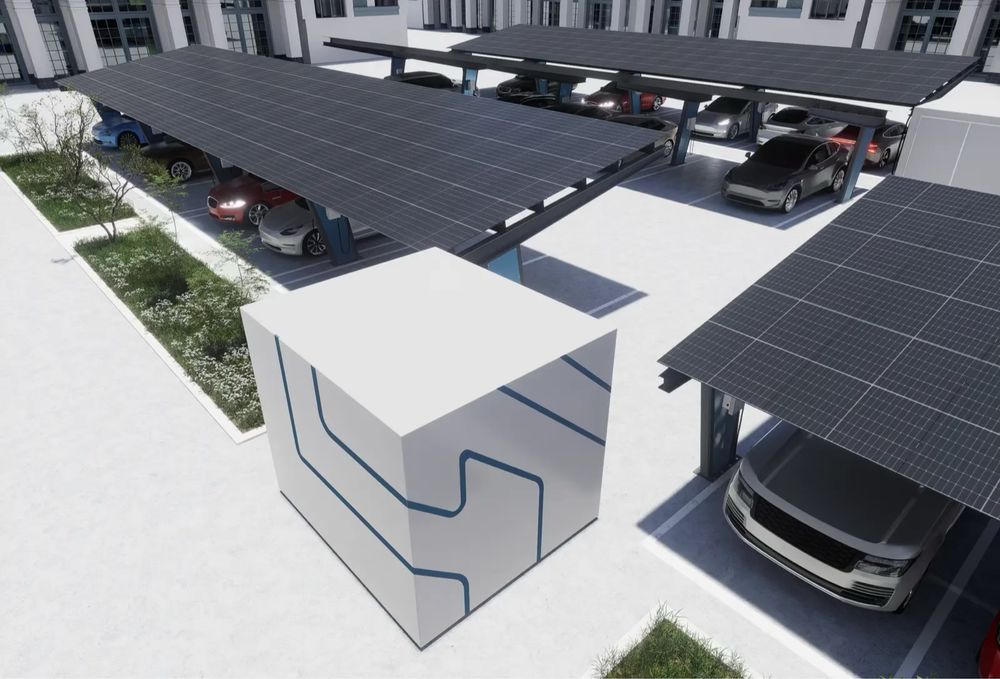 Carport auto pentru parcare auto