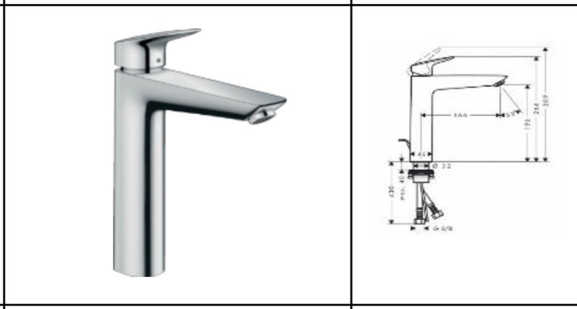 Смеситель Грохе/Grohe Logis 190