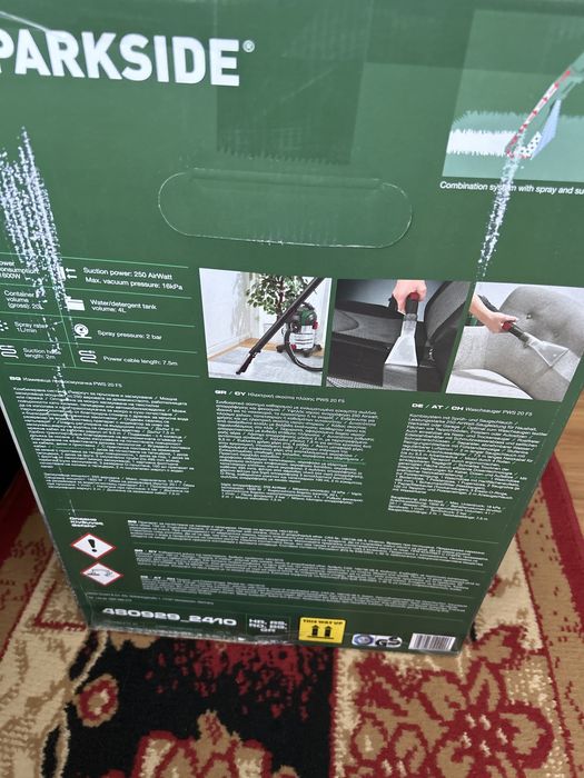 Aspirator parkside injectie-extractie