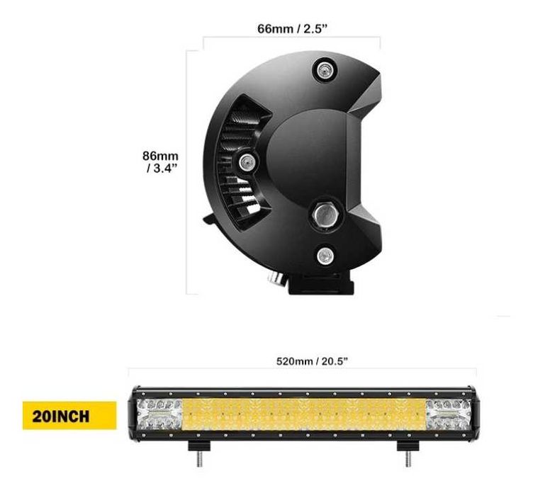 Диоден лед бар  / LED BAR 52СМ 480 W