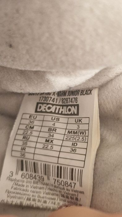 Cizme Iarnă impermeabile Călduroase Drumeţie mar.36