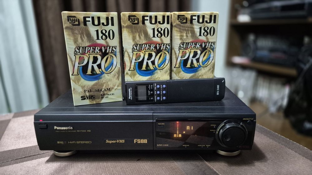 Супер видеомагнитофон Panasonic NV-FS88EG HI-FI Stereo SuperVHS