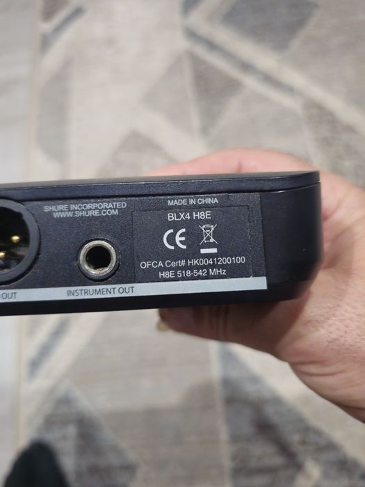 Vand microfon Shure BLX4
