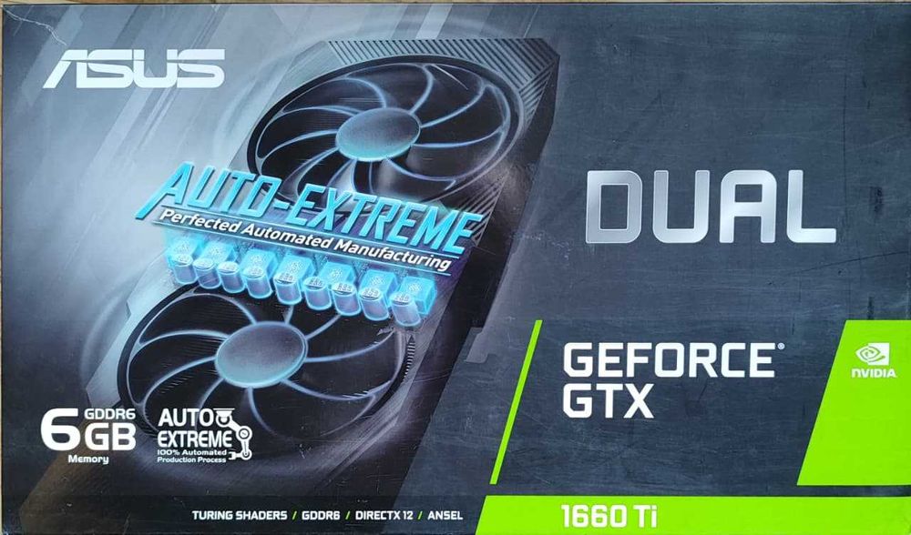 Видеокарта ASUS Geforce GTX 1660 Ti
