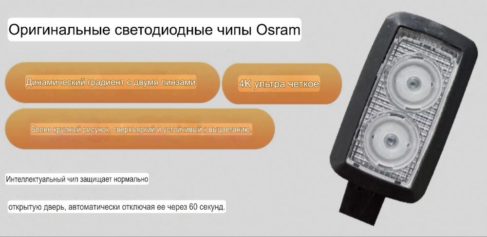 Проекционная подсветка дверей BYD