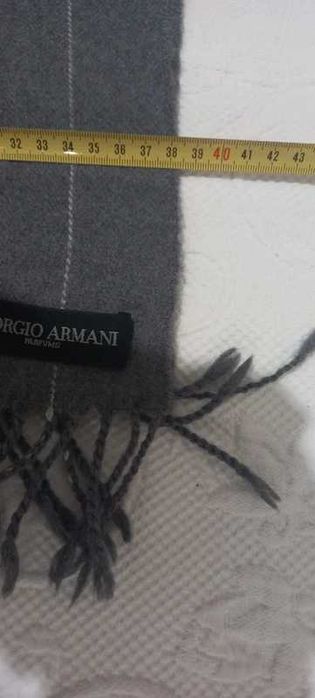 Fular Giorgio Armani din lână fina,posibil cashmir