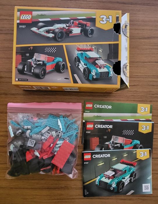 Lego Creator 31127 кола (3в1)