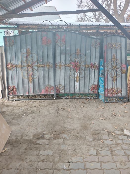 Ворота с калиткой