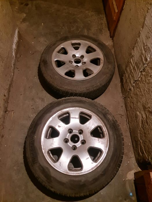 Джанти с гуми  5х112  за  Audi passat