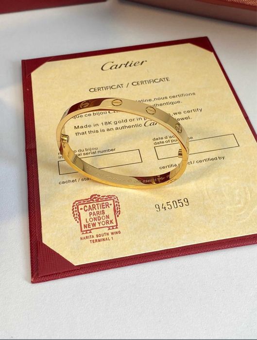 Bratara Cartier - 18K