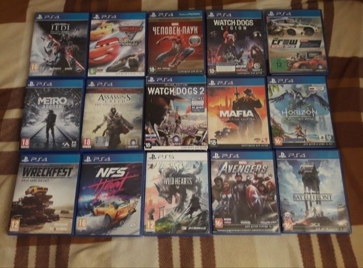 Диски PS4 PS5 PS3 Лицензионные