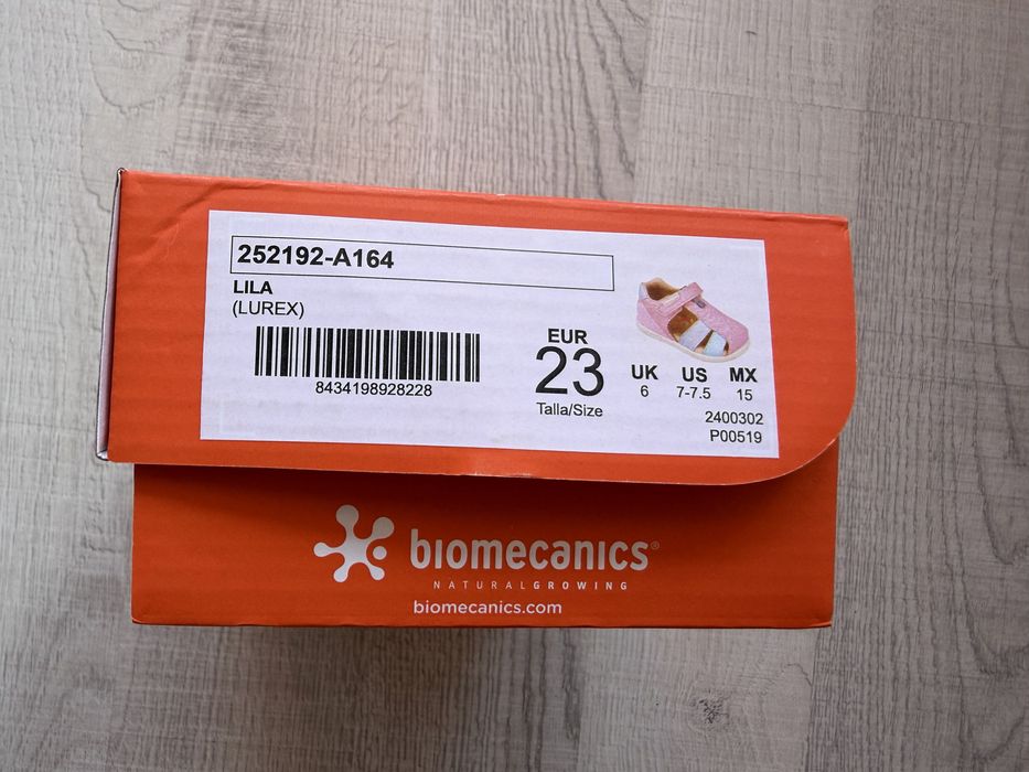 Детски сандали за момиче  Biomecanics