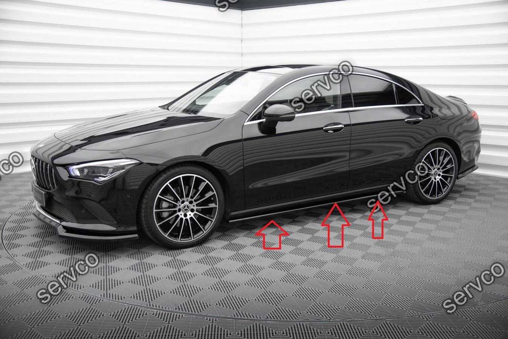 Pachet Body kit tuning Mercedes CLA C118 Coupe 2019- v2 Maxton Design
