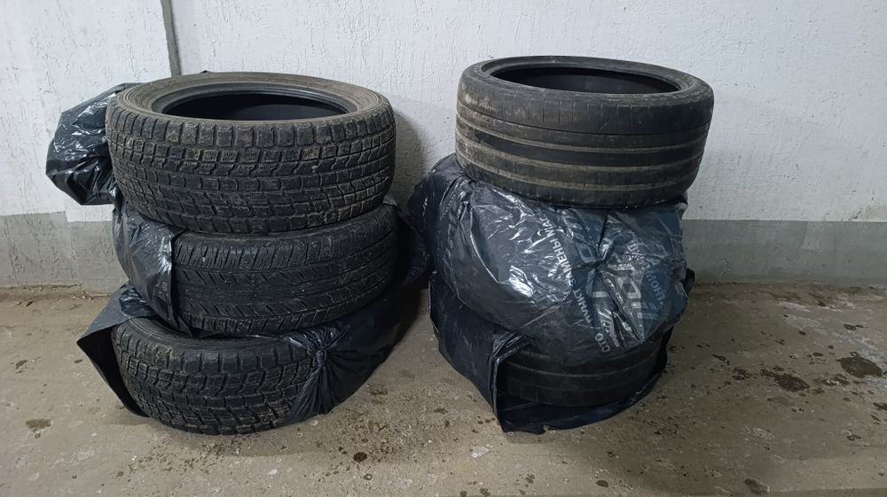 285/35zr21 шины летние 3 шт