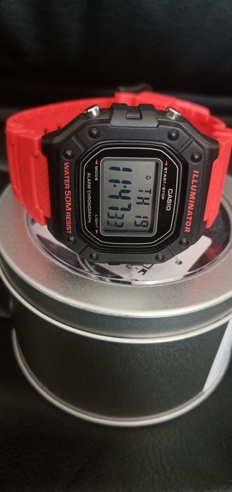 Чисто нов часовник CASIO W-218H-2A