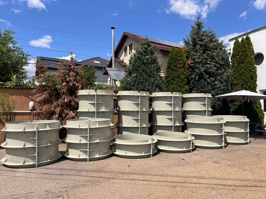 Cofraje industriale din polipropilena pentru constructii