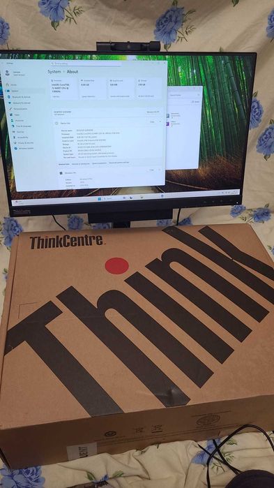 Monitor Lenovo ThinkCentre TIO22 Gen 4 – 22 " Full HD, Cameră FHD, Stand Reglabil