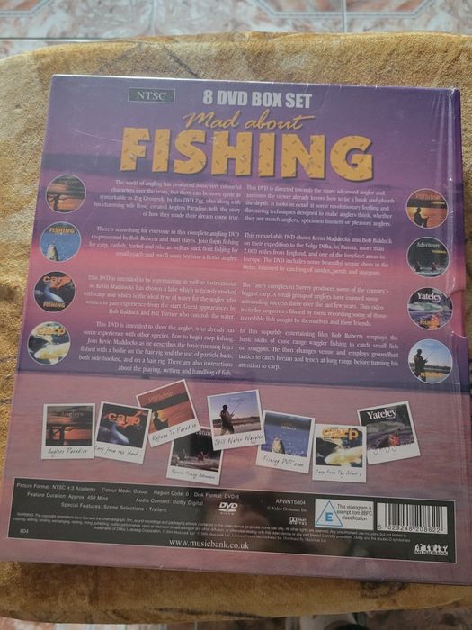 DVD дискове ,колекция за риболов
