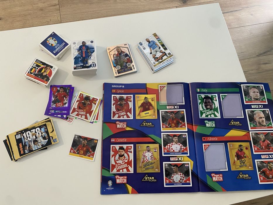 Album Euro 2024 Topps + Colectie Match Attax 24/25