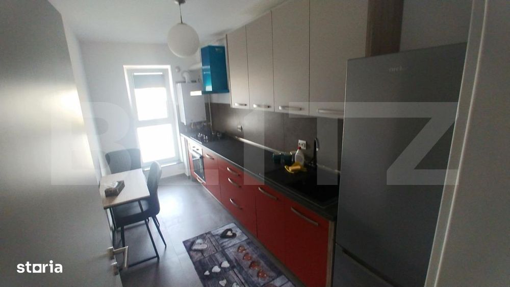Apartament cu 2 camere, 52 mp, Tractorul