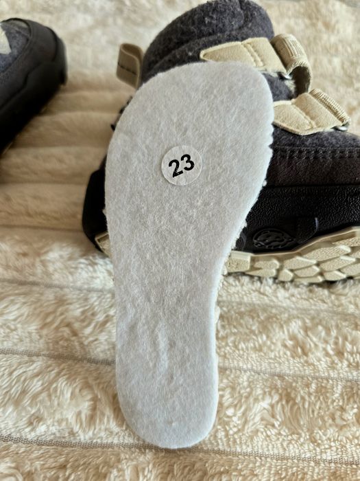 Зимни barefoot ботуши Affenzahn Wool Comfy Rhino, размер 23