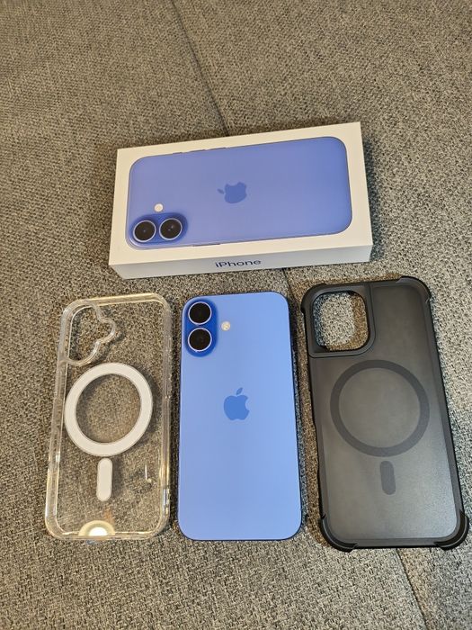 Iphone 16/128gb син