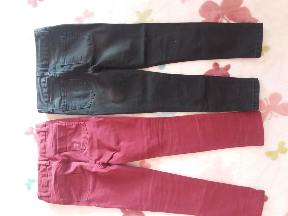 Дънки за момичета размер 116/122 и 122/128