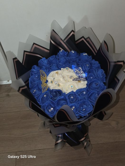 Buchet trandafiri din săpun