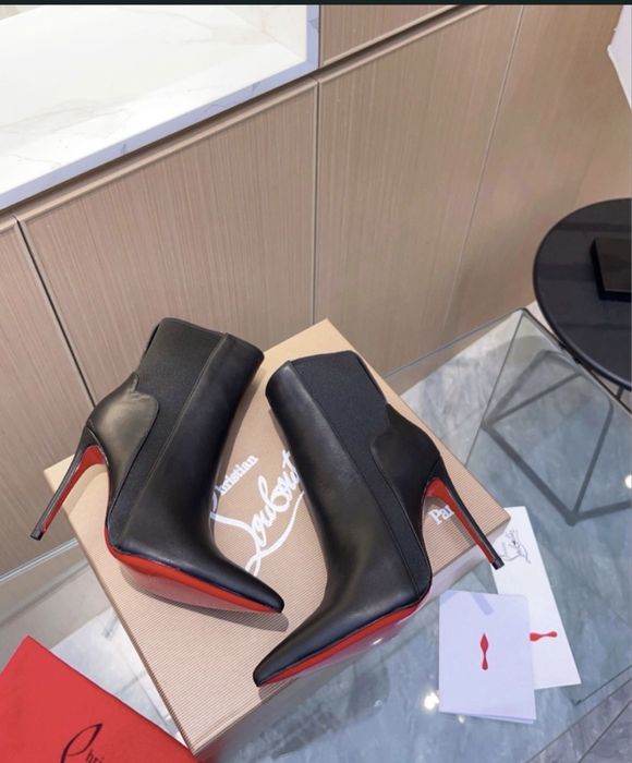 Cizme Christian Louboutin piele naturala pe comanda